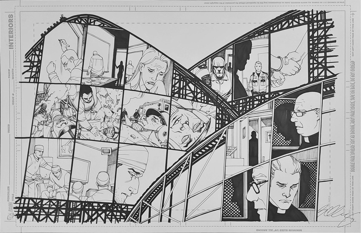 DC Universe Presents - Deadman 4 pg. 8-9 by Bernard Chang